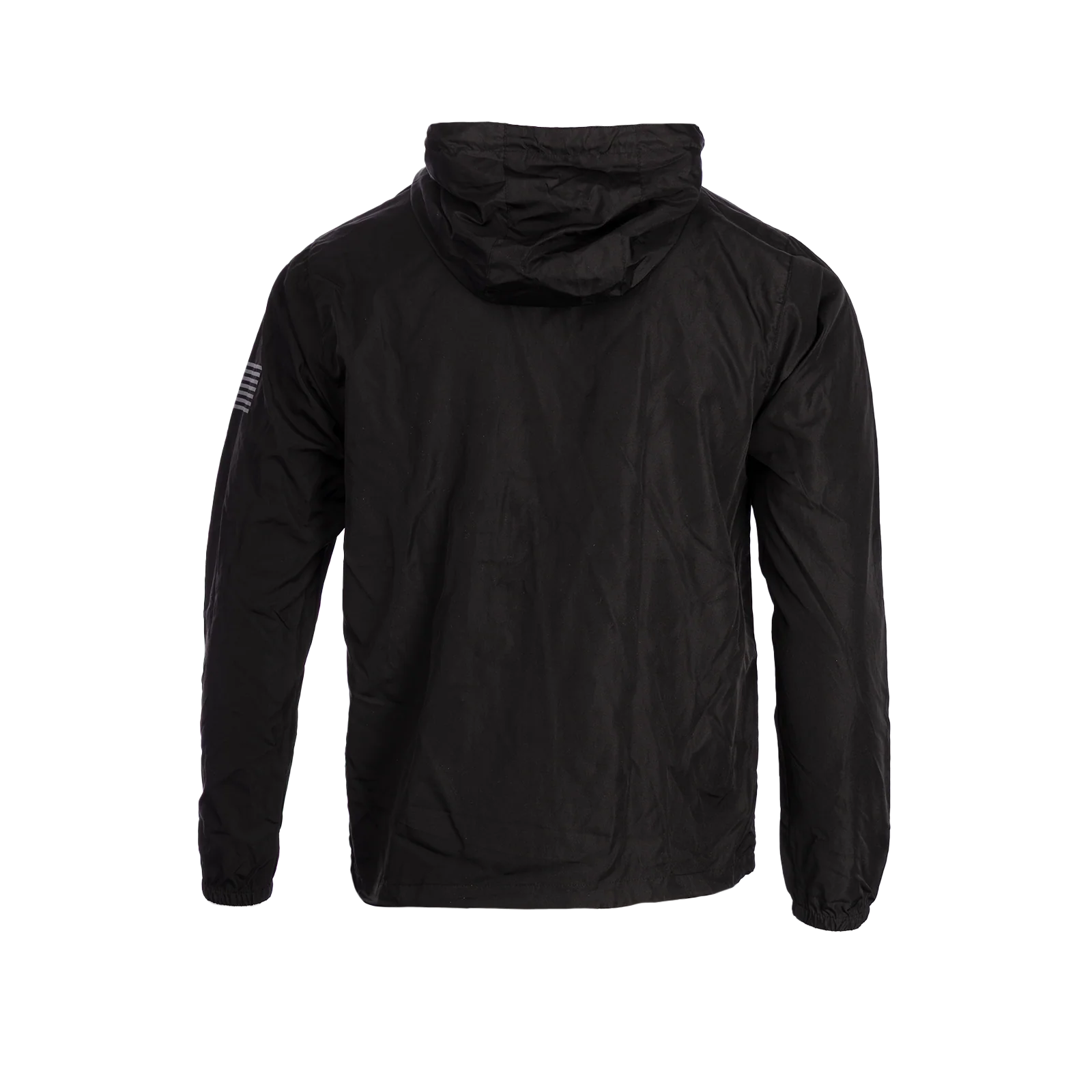 Crossed Hawks Black Windbreaker - Image 2