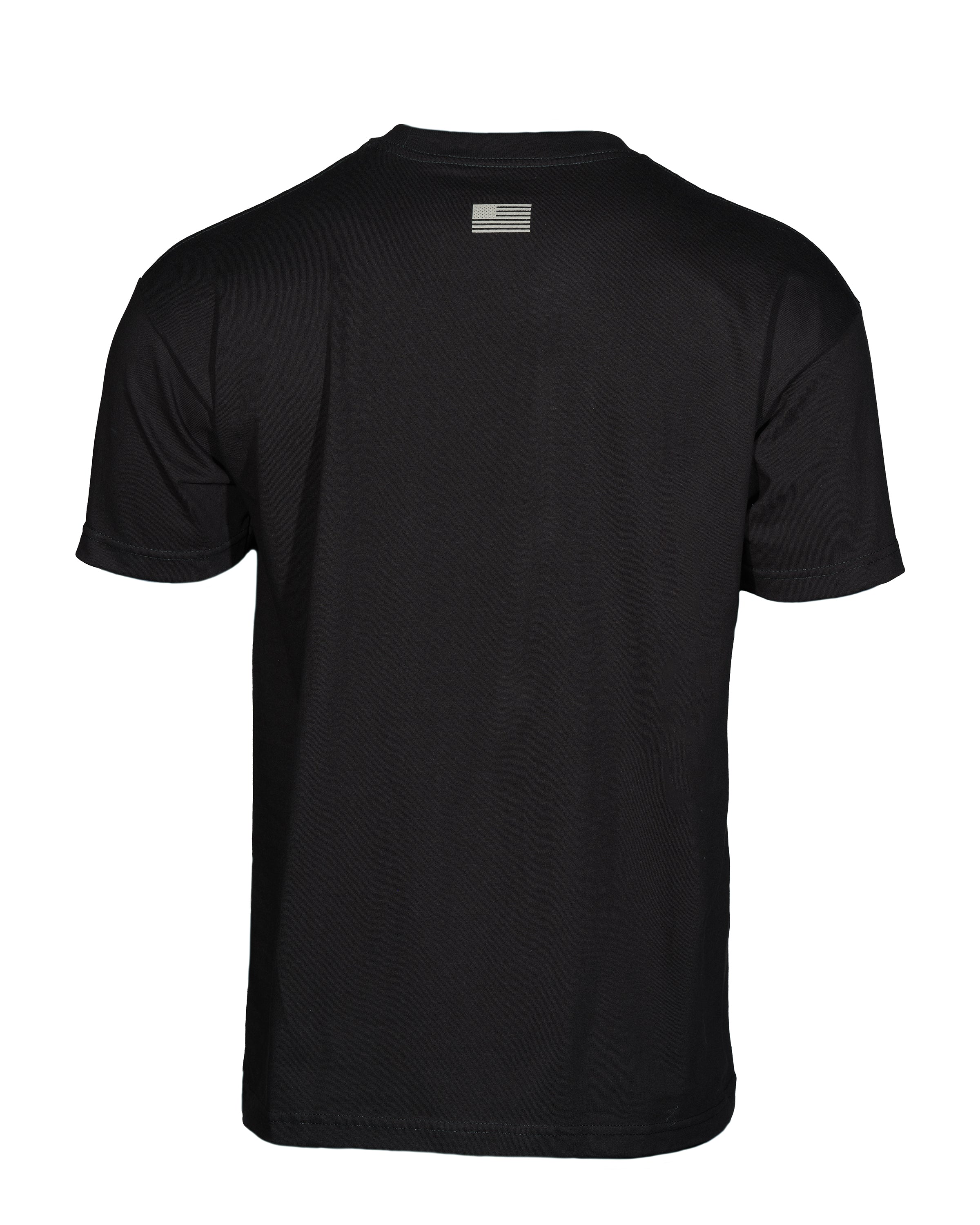 Classic Crossed Hawks Chest Tee - Image 4