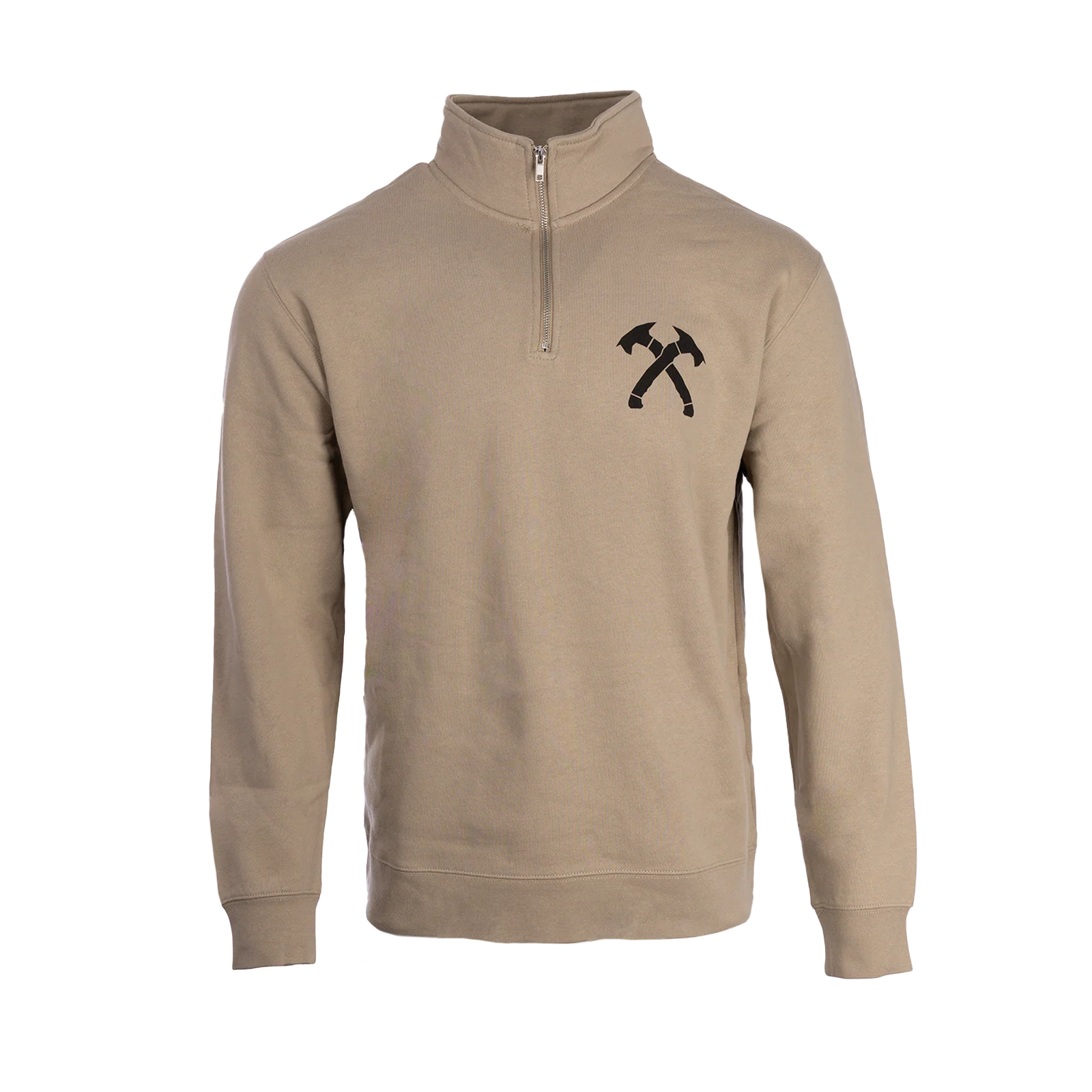 Crossed Hawks Quarter Zip Pullover