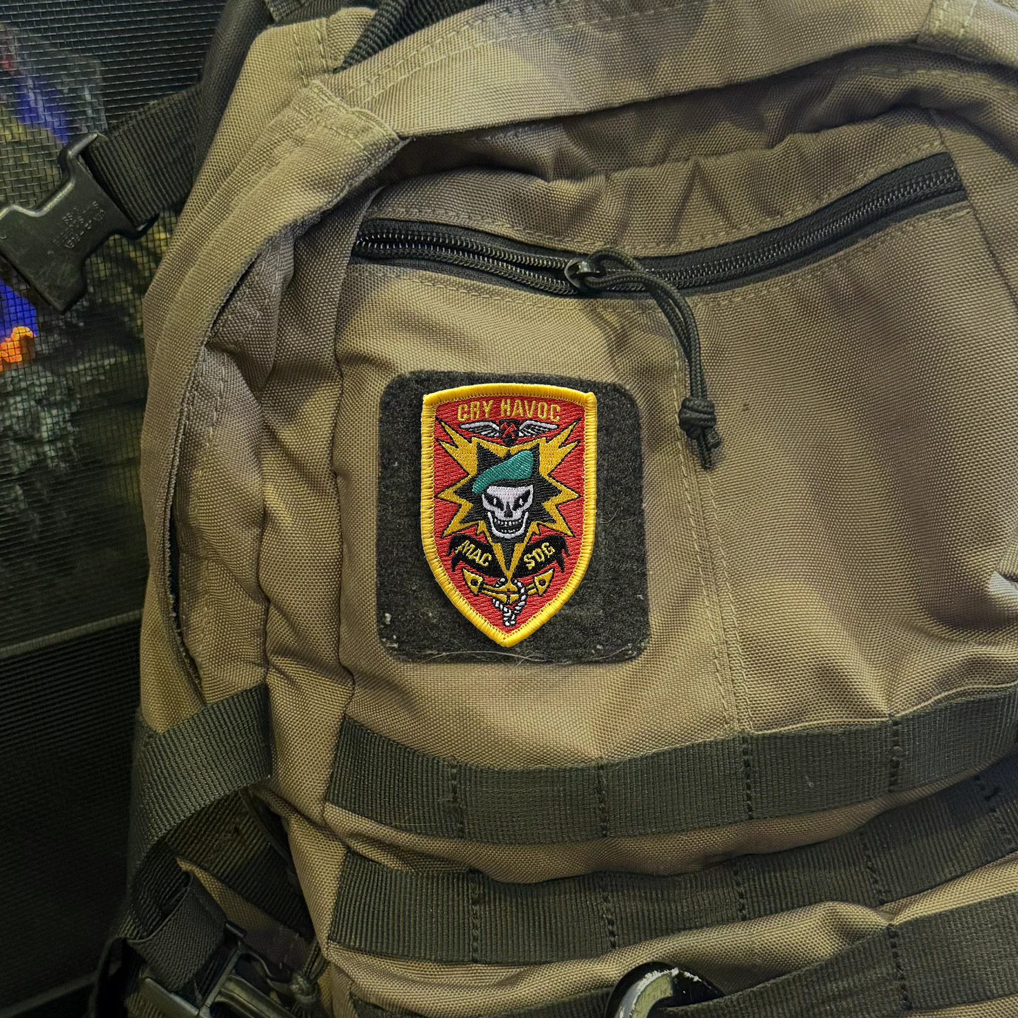 CRY HAVOC MACV-SOG Embroidered Patch - Image 2