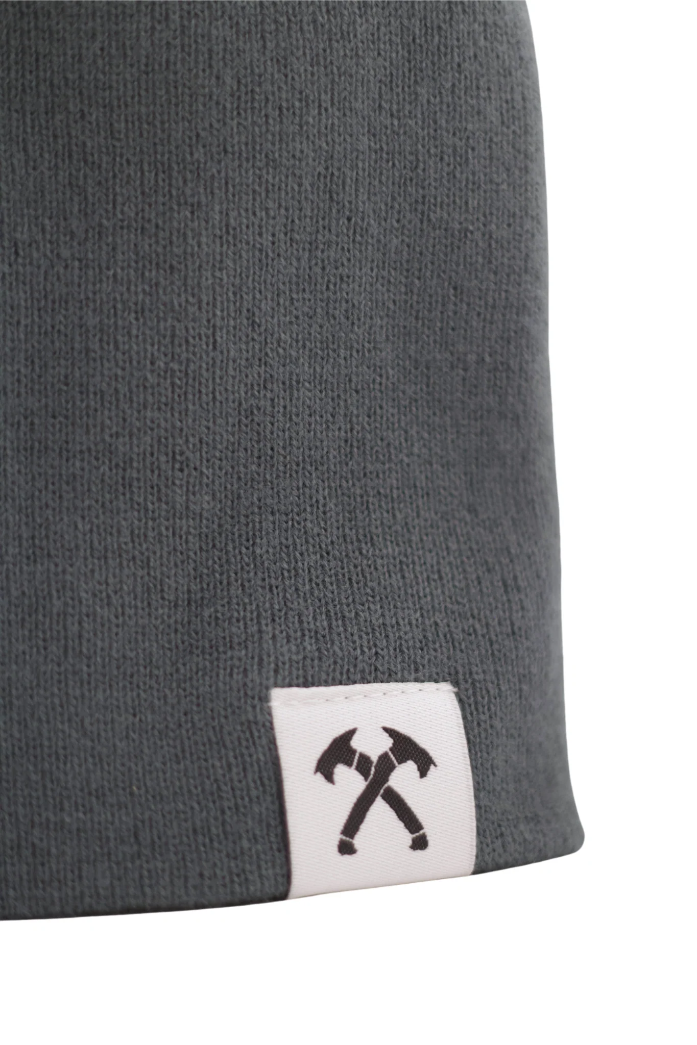 Gray Crossed Hawks Beanie - Image 2
