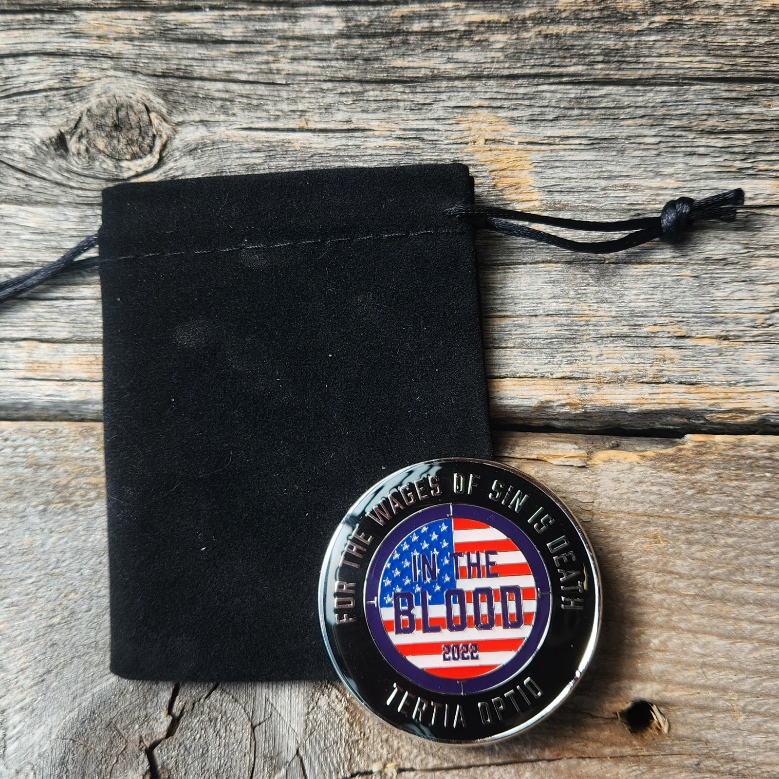 In The Blood Challenge Coin - Image 2