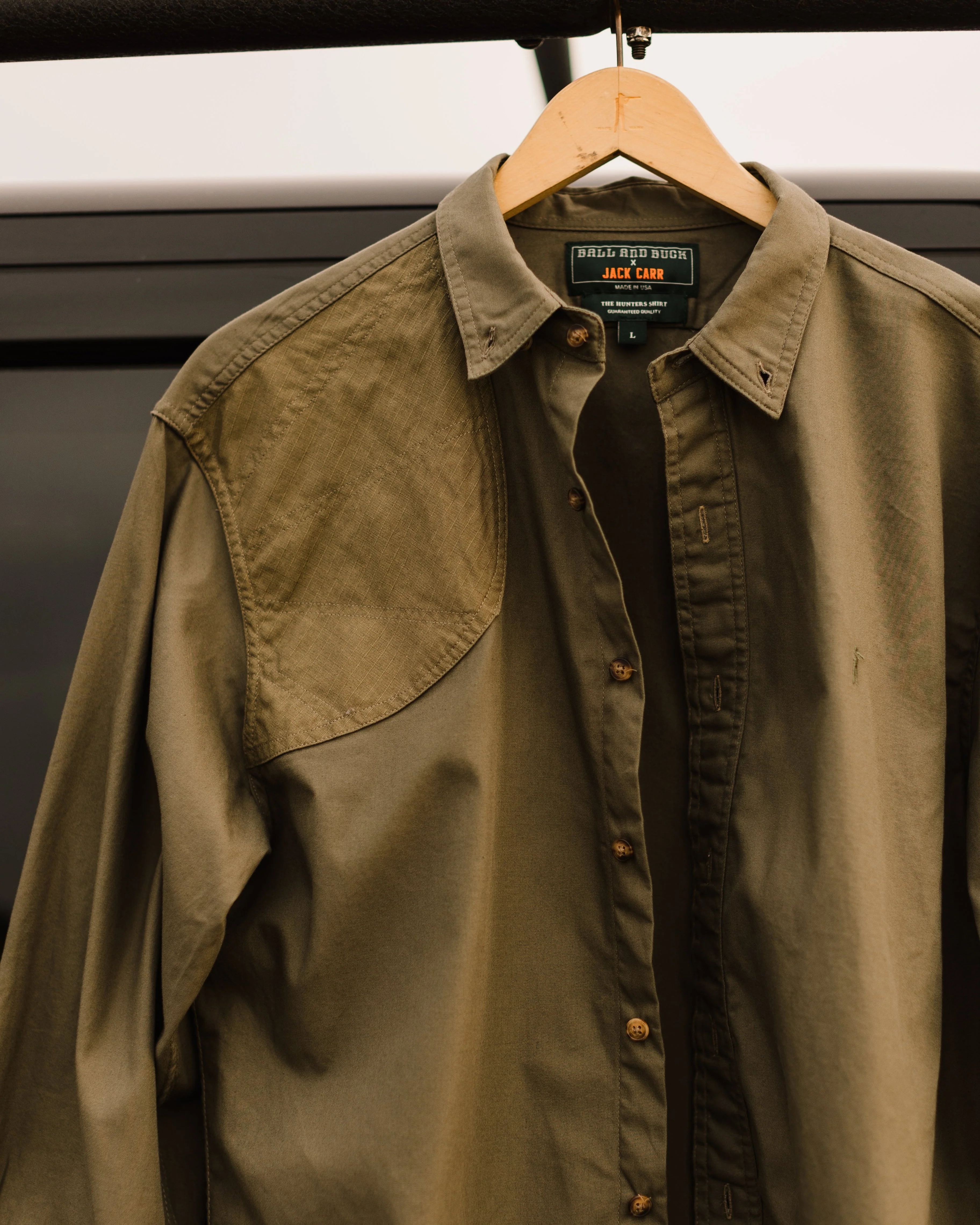 Jack Carr x Ball and Buck Hunters Shirt - Ranger Green - Image 7