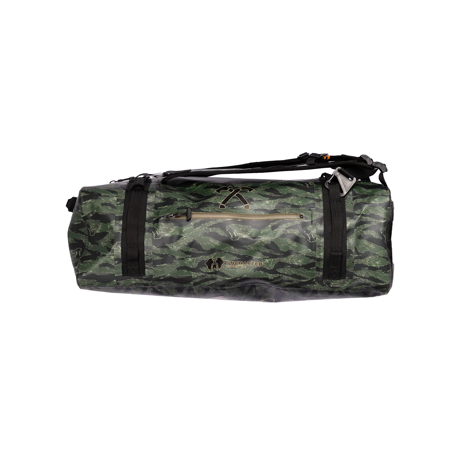 Jack Carr X Uncharted Supply Co. 65L Vault Tiger Stripe Duffel