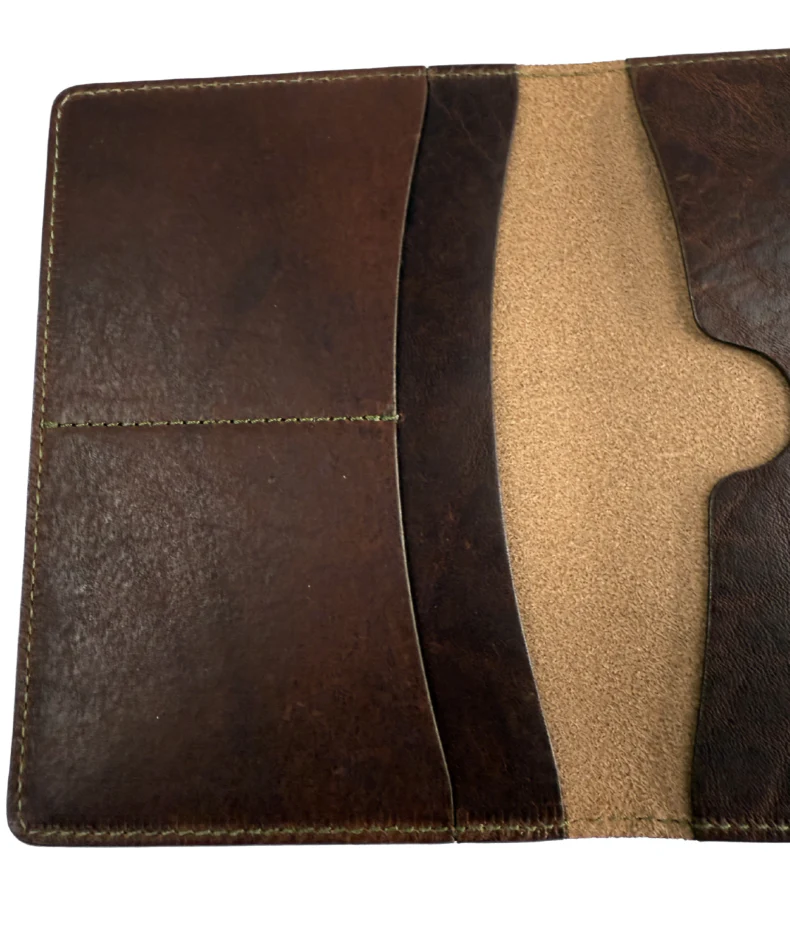 Leather Passport Wallet - Image 4