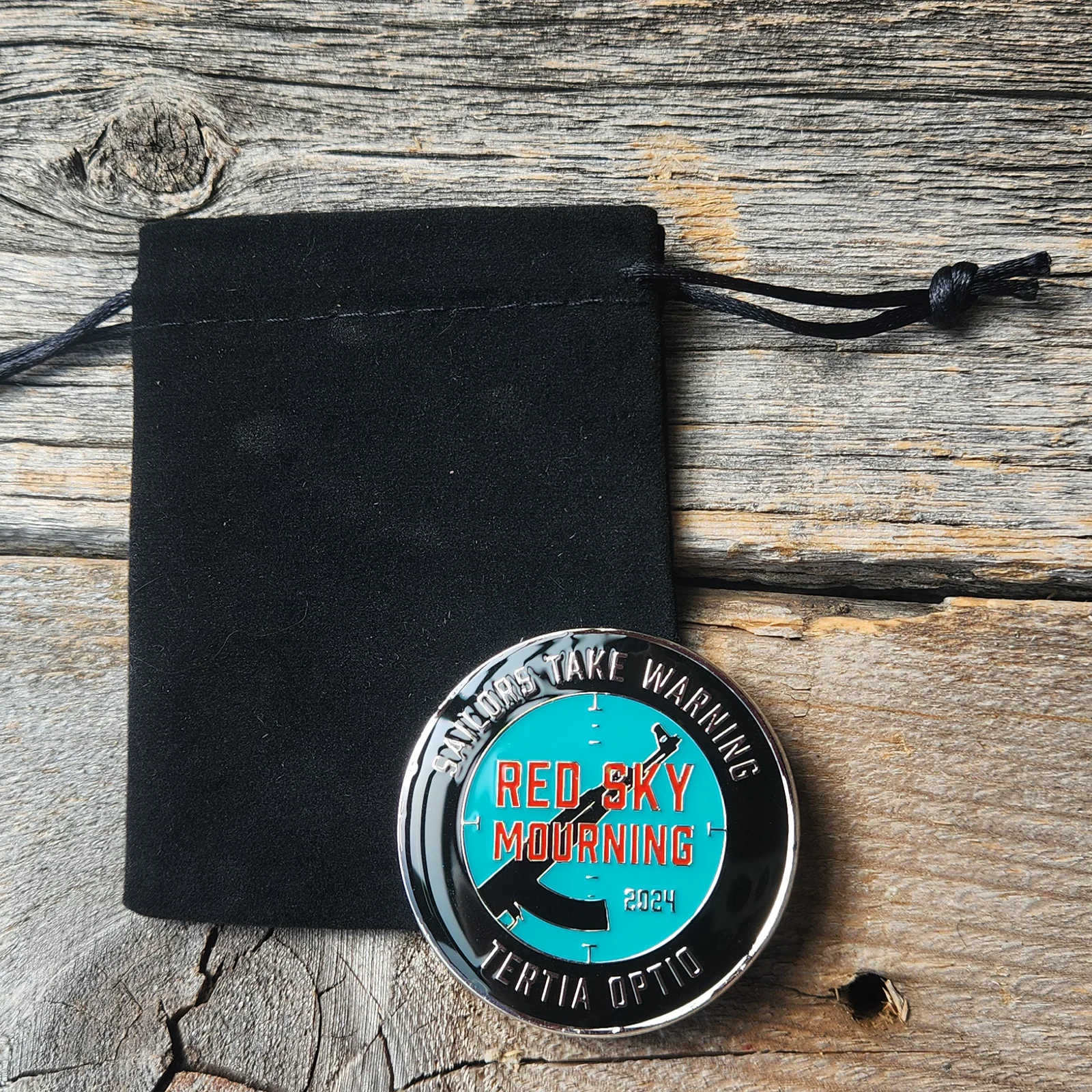 Red Sky Mourning Challenge Coin - Image 2