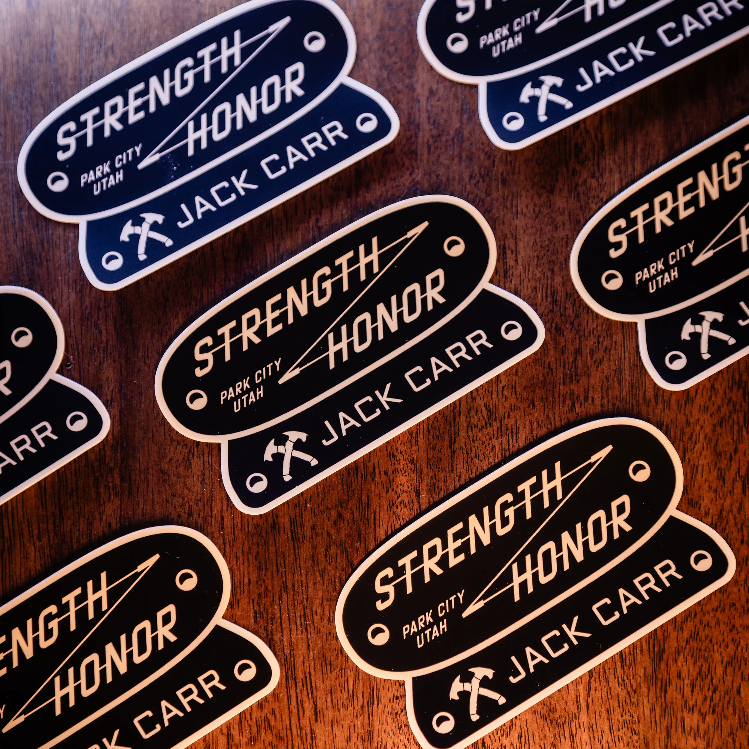 Overland Badge Sticker - Image 3