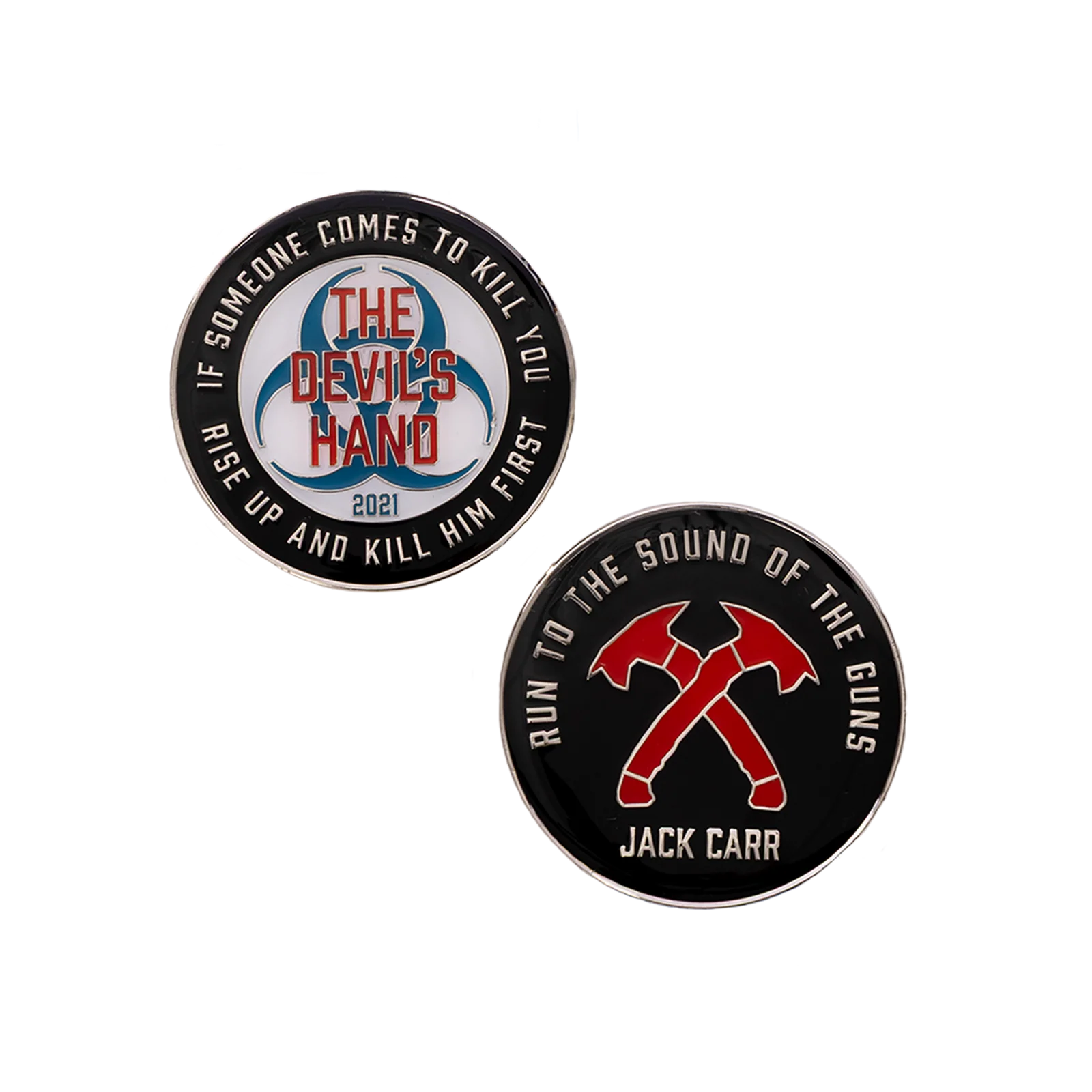 The Devil's Hand Challenge Coin