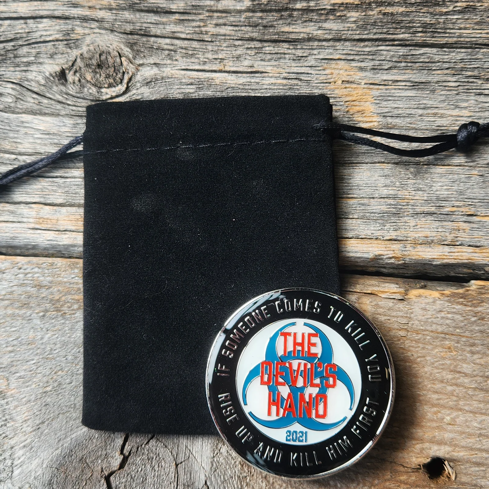 The Devil's Hand Challenge Coin - Image 2