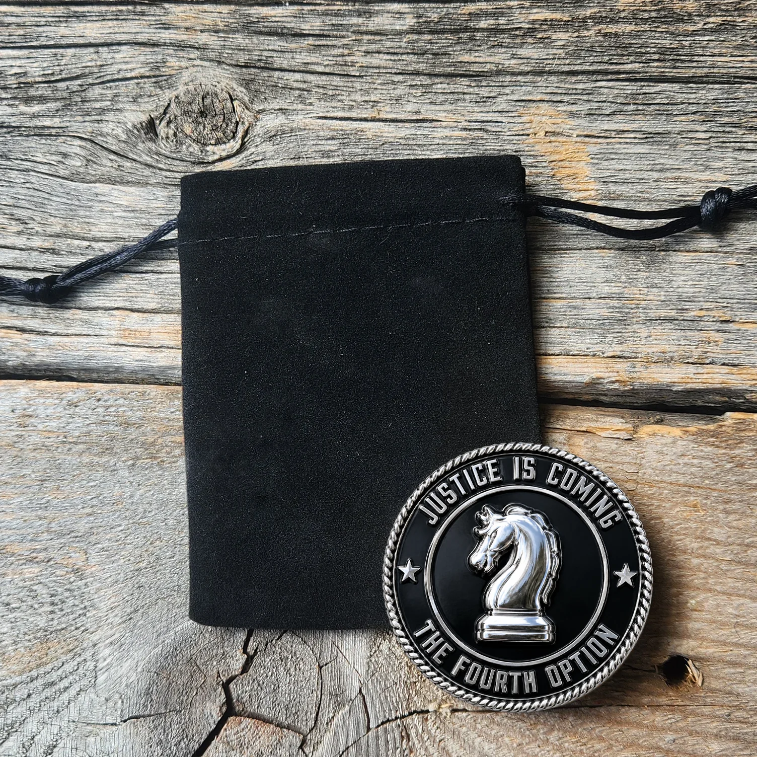 The Fourth Option Challenge Coin - Image 2
