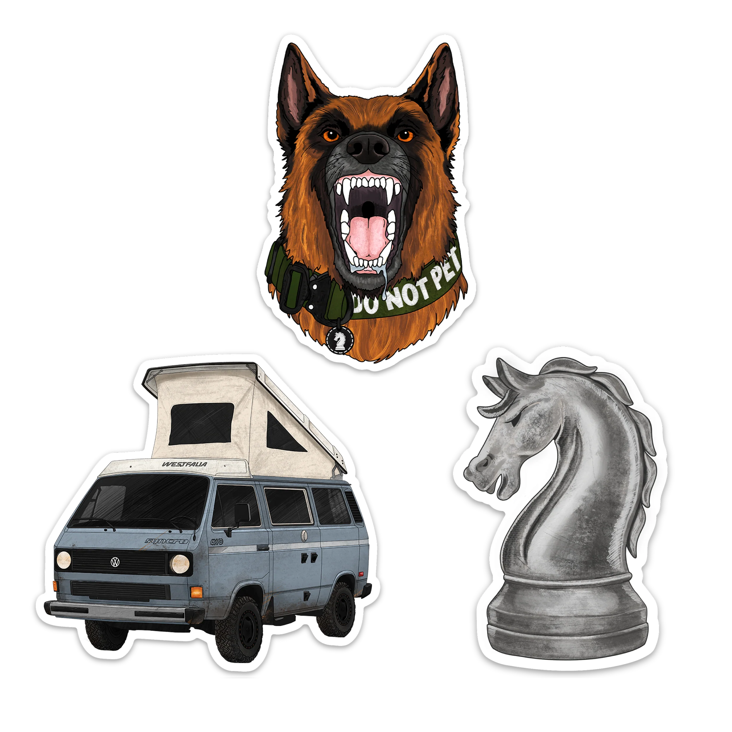 THE FOURTH OPTION 3-Sticker Pack