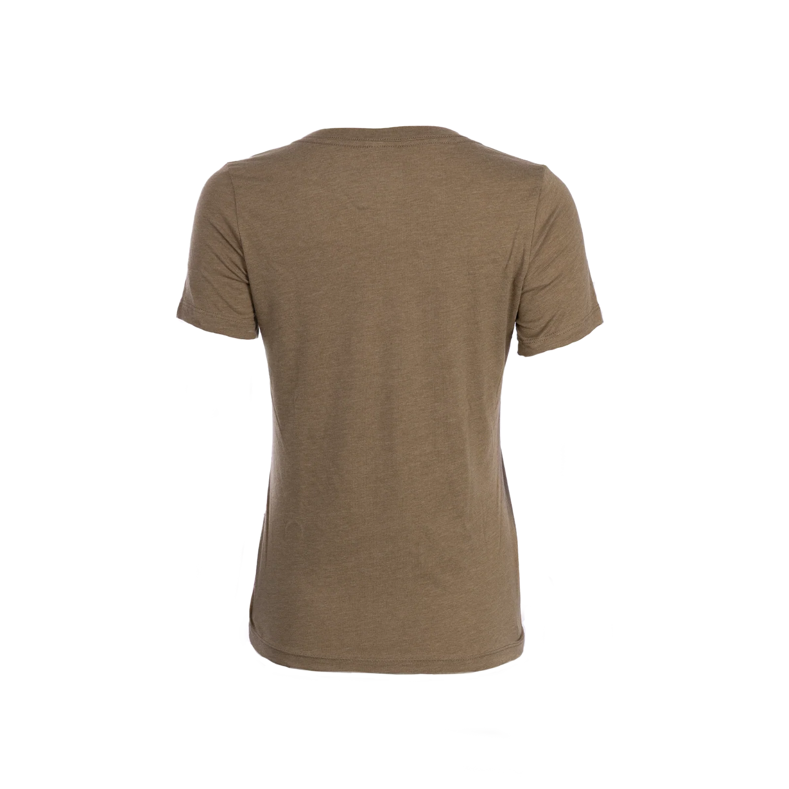 Women's V-neck Olive Tee - Image 2